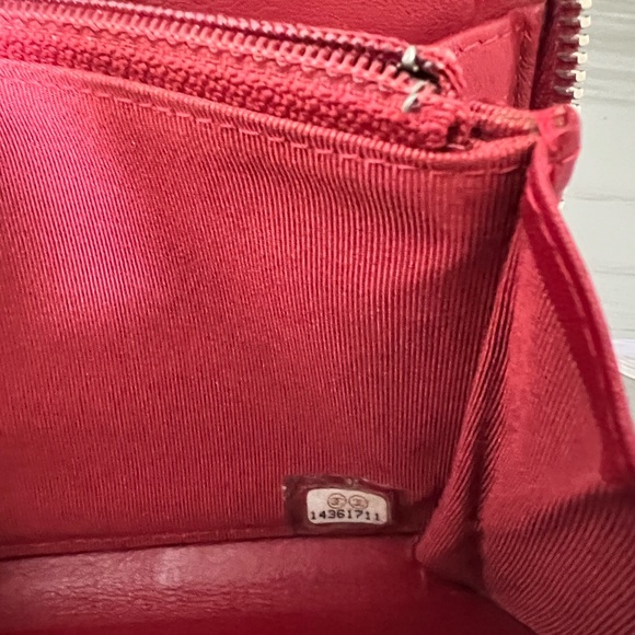 Authentic Red Patent Leather Chanel Zippy Wallet - Picture 9 of 11